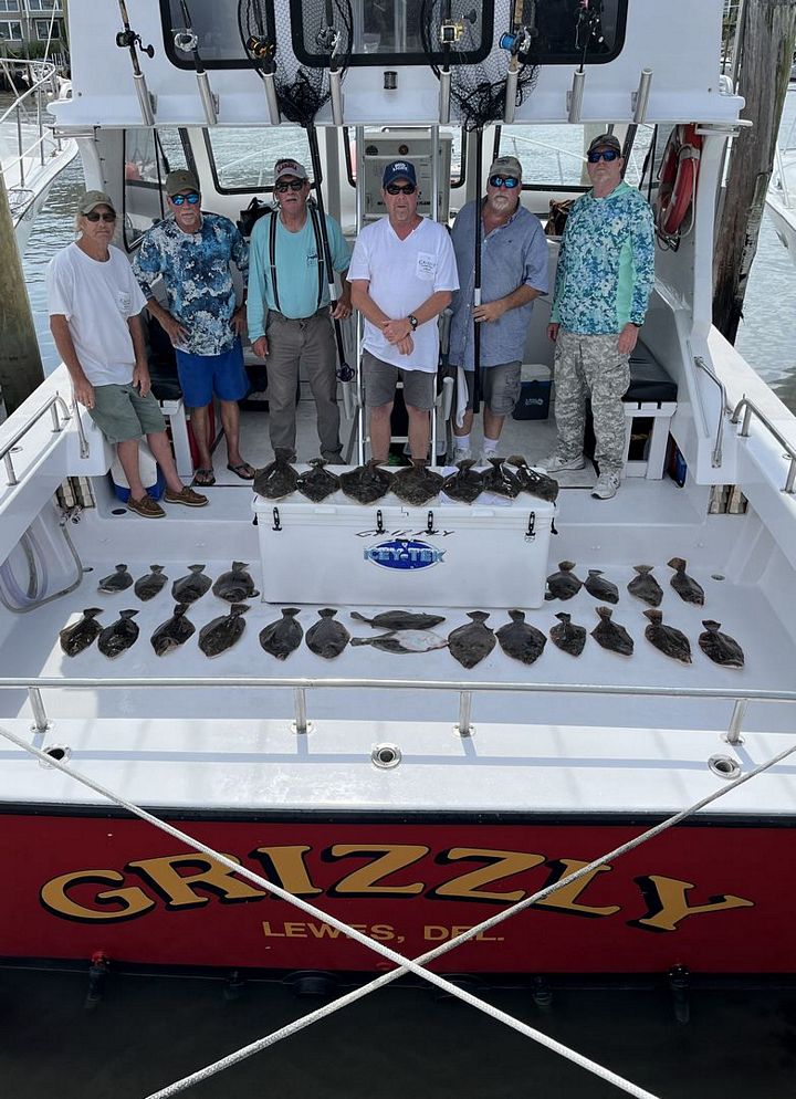 delaware charter boat fishing